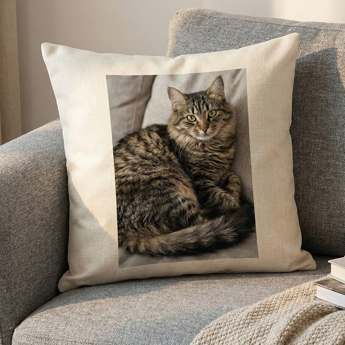 Kuddfodral 40x40 cm - polylinen